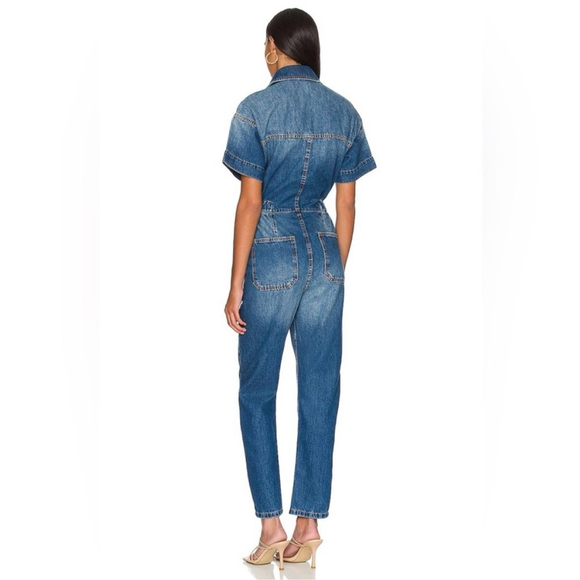 NWT Free People Marci Jumpsuit in High Moon Size XS - Picture 2 of 16